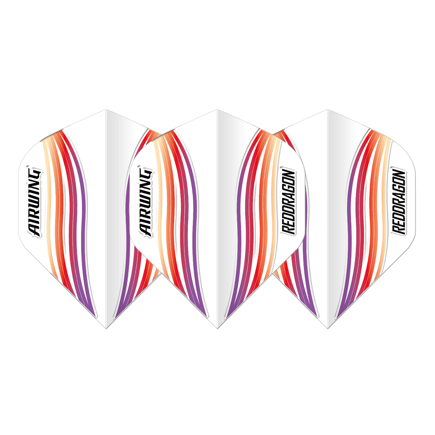 Red Dragon Airwing Orange Purple Flights Set