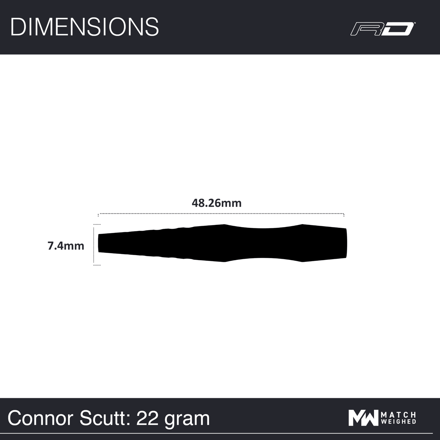 Red Dragon Connor Scutt Steeldarts Maße