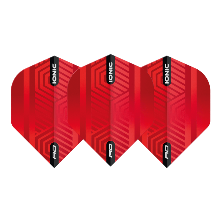 Red Dragon Hardcore Ionic Flights - Rot Set