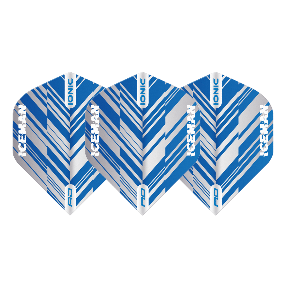 Red Dragon Hardcore Ionic Gerwyn Price Flights - WeißBlau Set