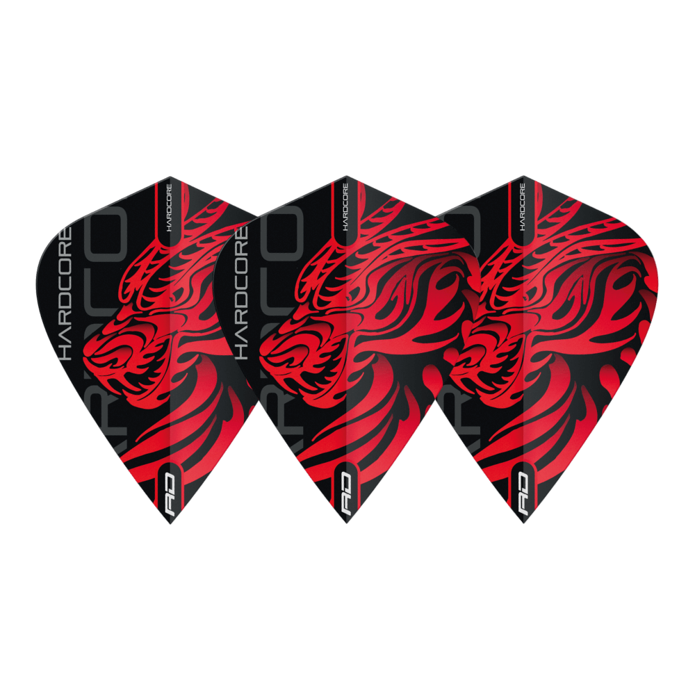 Red Dragon Hardcore Jonny Clayton Dragon Kite Flights Set