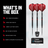 Red Dragon Jonny Clayton ADV Switch Point Steeldarts Packungsinhalt