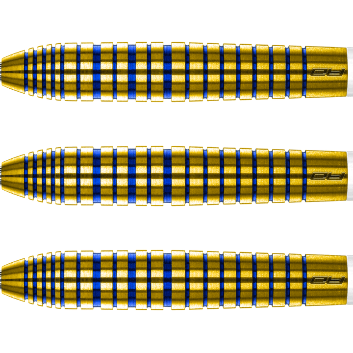 Red Dragon Luke Humphries TX3 Gold Steeldarts Detail