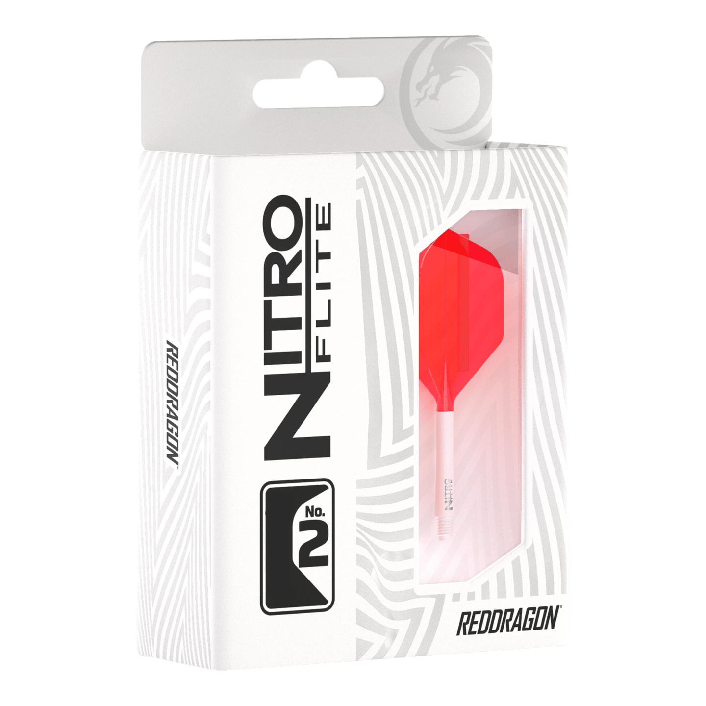 Red Dragon Nitro Flite System White & Red Verpackung