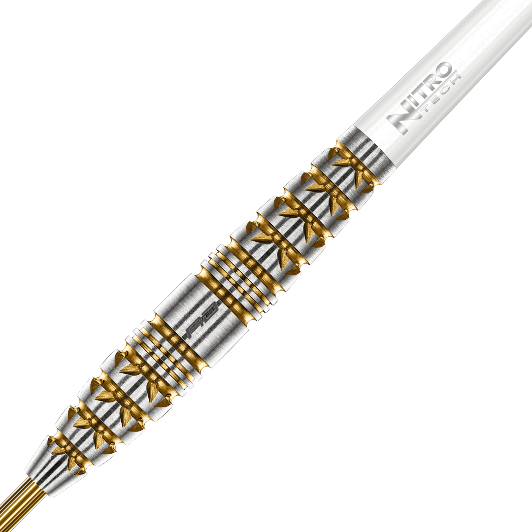 Red Dragon Paradym Gold Torpedo Steeldarts Detail Barrel