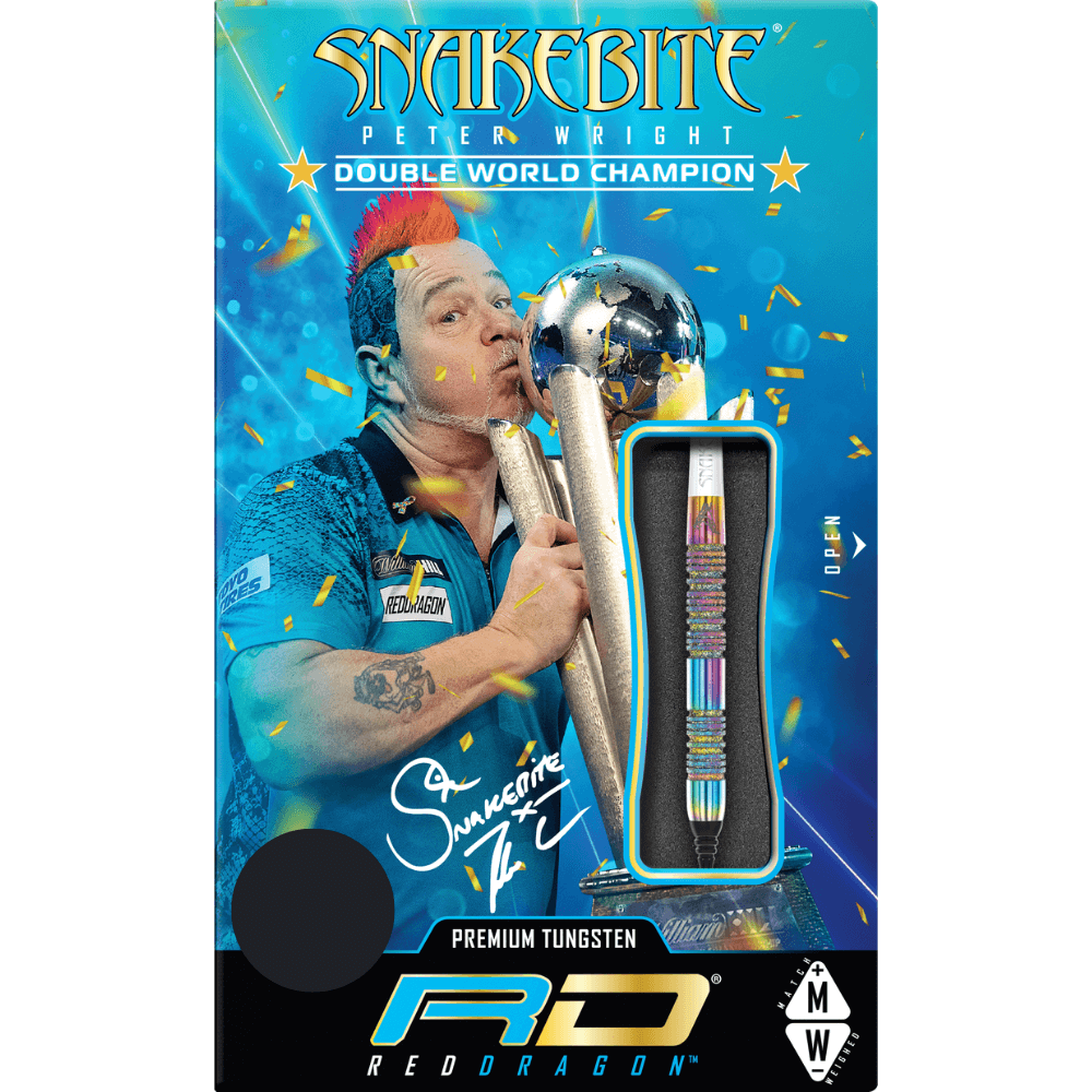 Red Dragon Peter Wright Diamond Fusion Spectre Softdarts Packung
