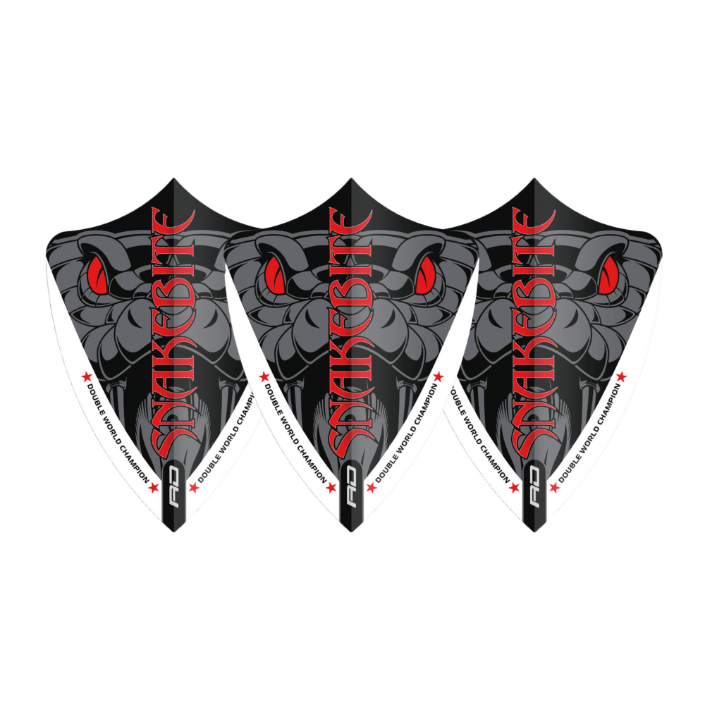 Red Dragon Peter Wright Double World Champion Red Eyes Freestyle Flights Set