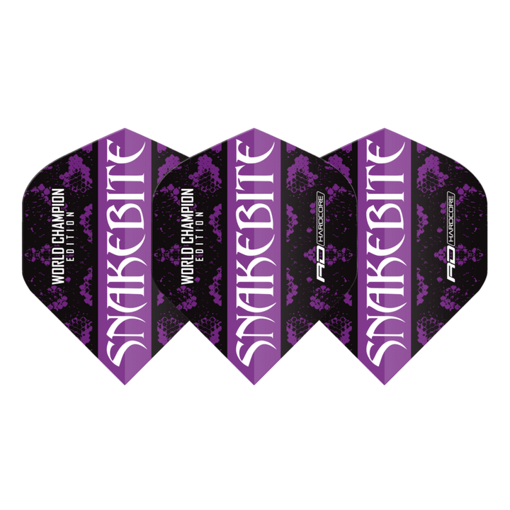 Red Dragon Peter Wright World Champion Flights - Schwarz Set