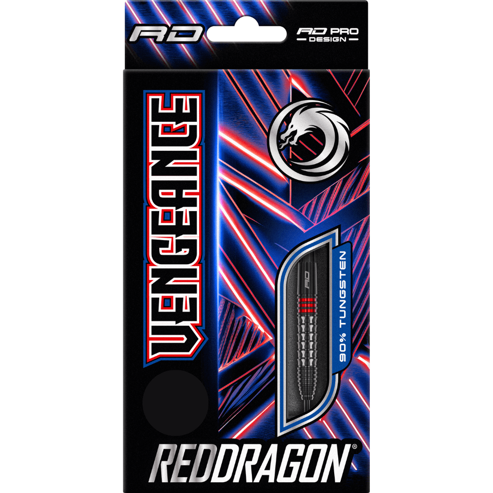 Red Dragon Vengeance Red Steeldarts Packung