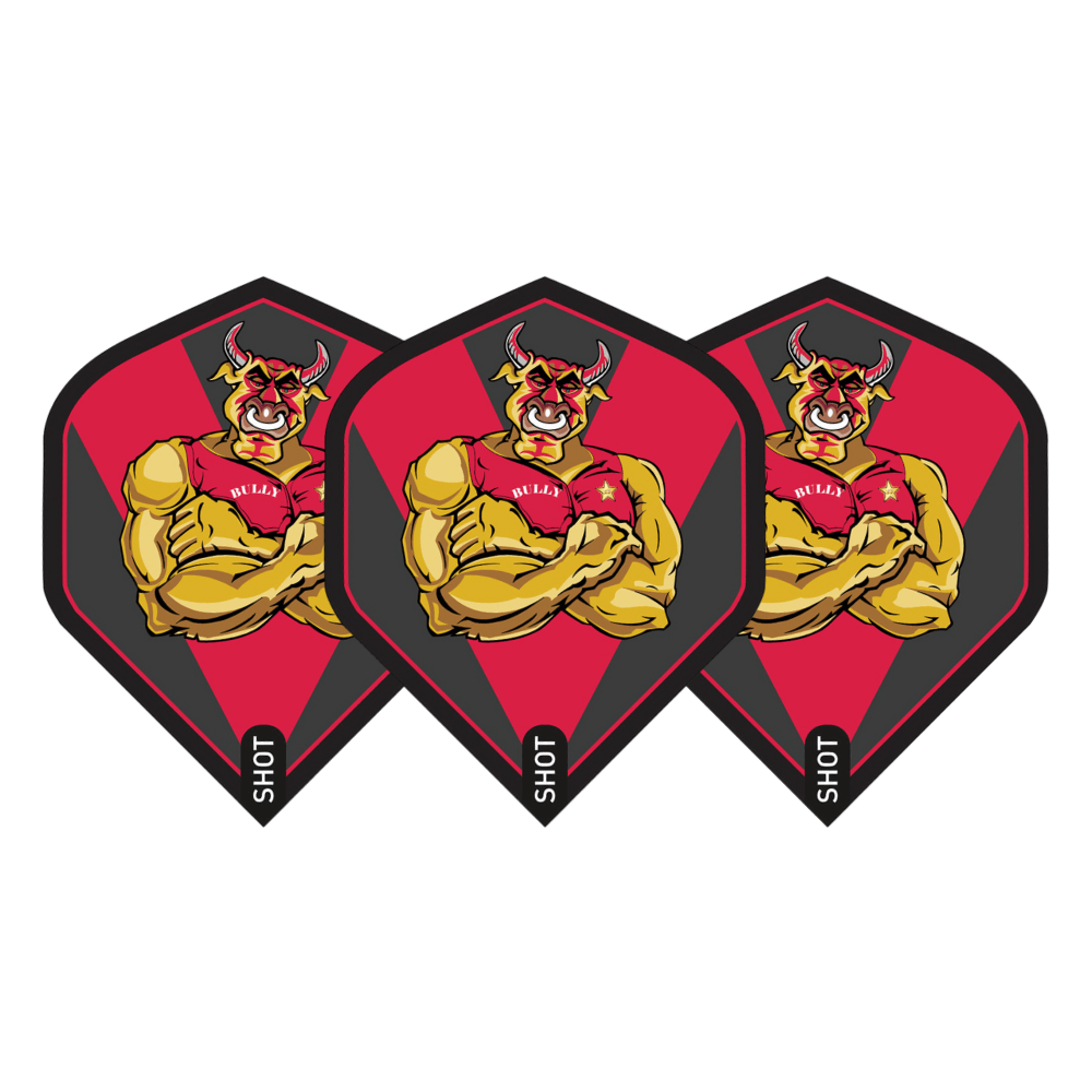 Shot Michael Smith Bully Boy Red Flights Set