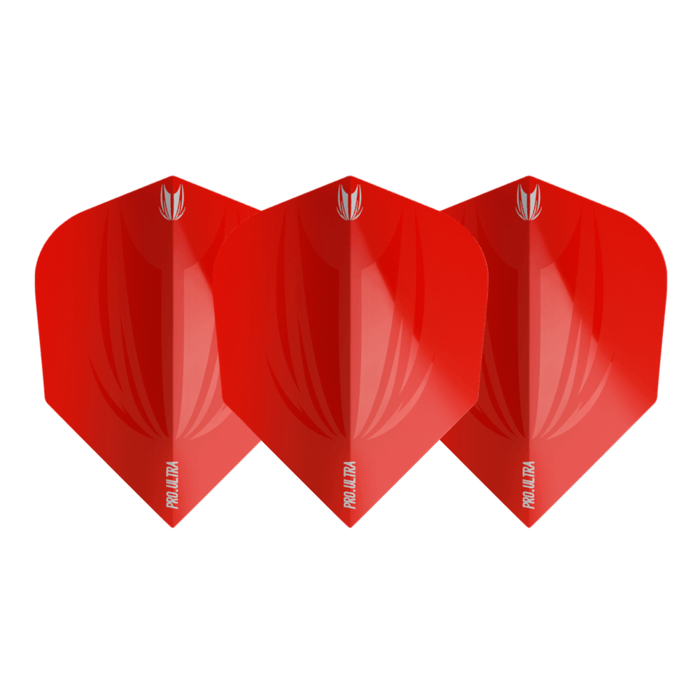 Target ID Pro.Ultra No6 Flights - Rot Set