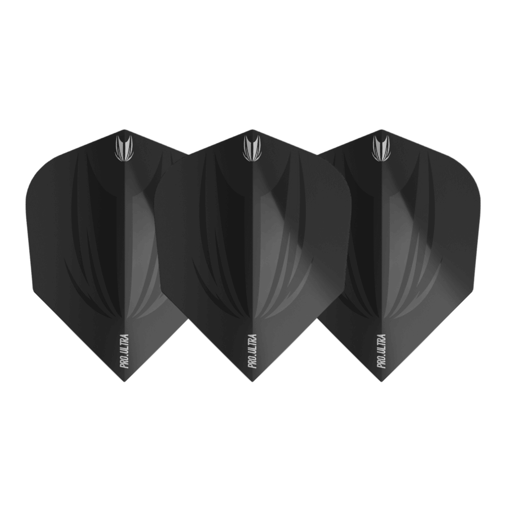 Target ID Pro.Ultra No6 Flights - Schwarz Set