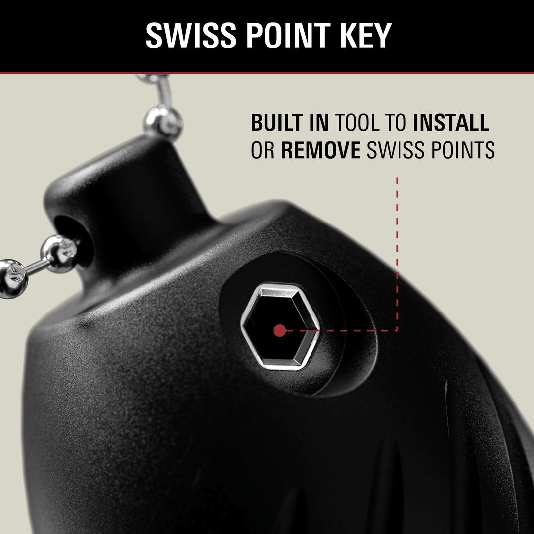 Target Japan AL3 Tip Case - Black Swiss Point Key