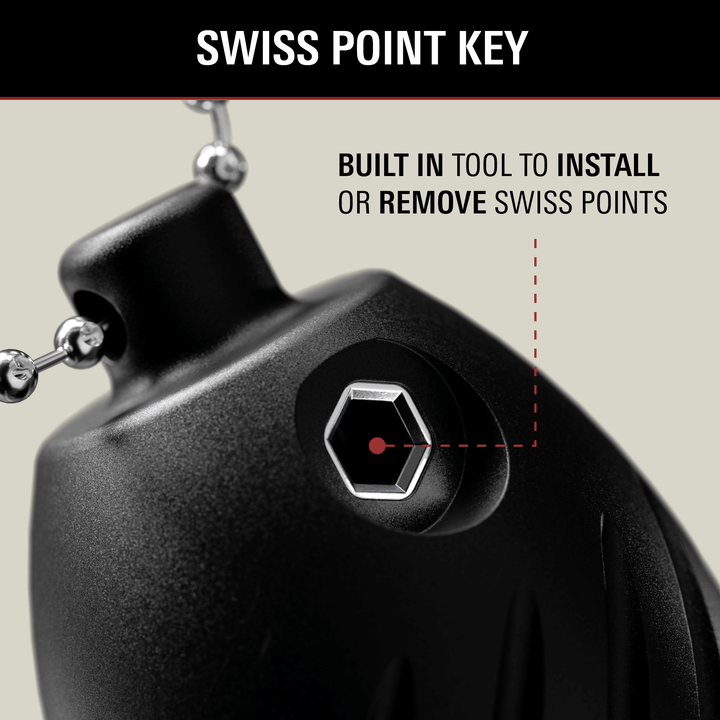 Target Japan AL3 Tip Case - Black Swiss Point Key