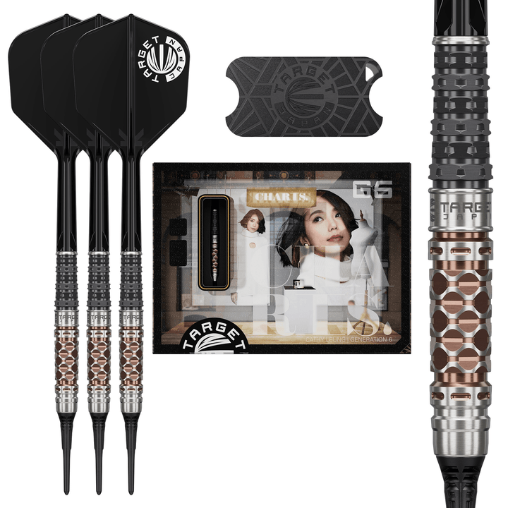 Target Japan Cathy Leung Charis Gen 6 Softdarts Packungsinhalt