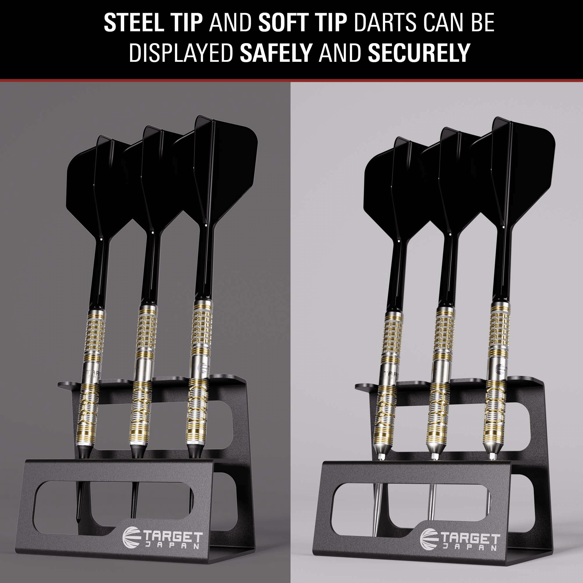 Target Japan DS3 01 Darts Ständer Detail 1