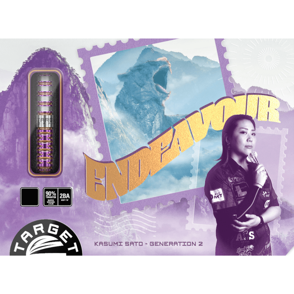 Target Japan Endeavour Gen 2 Softdarts Packung