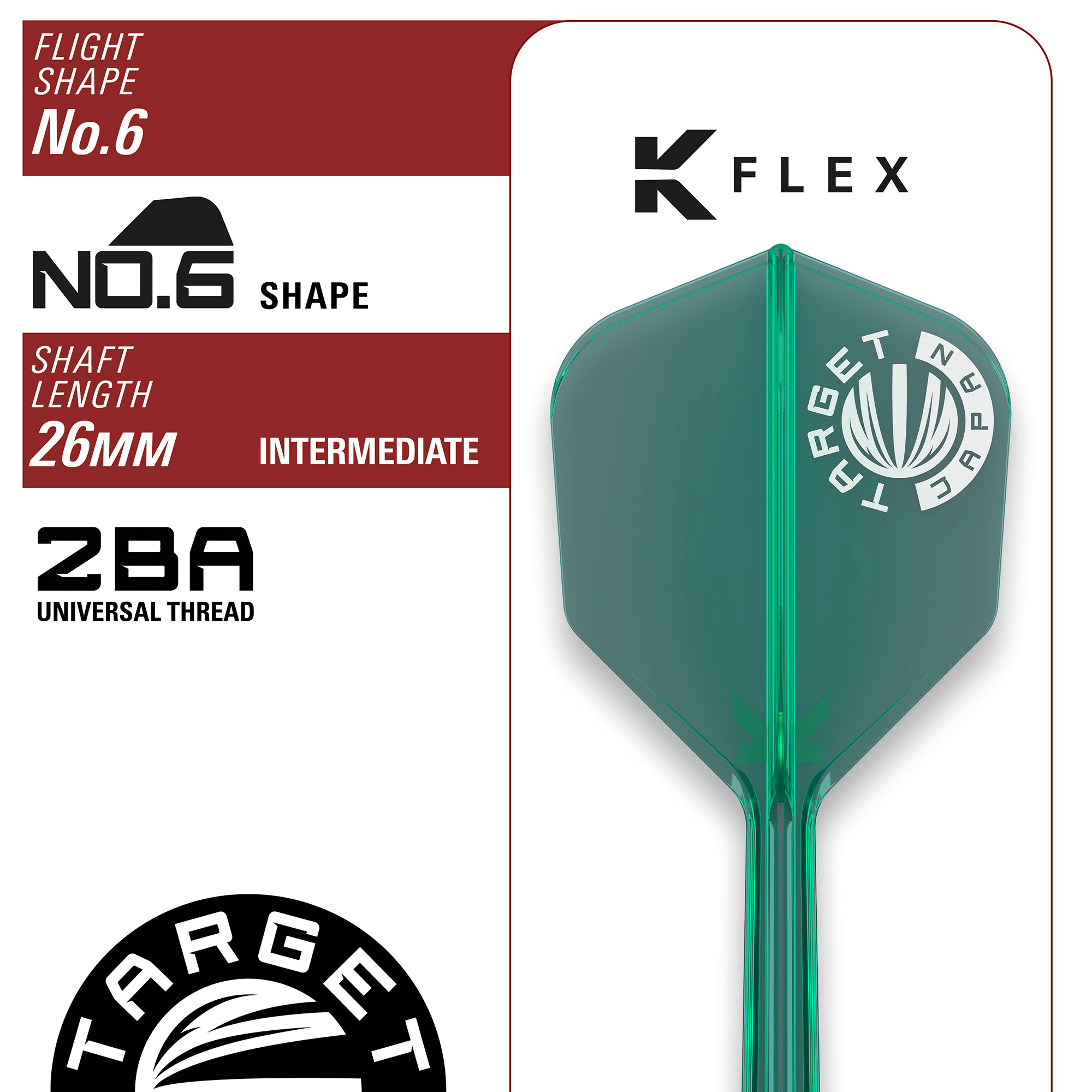 Target Japan Mikuru Suzuki The Miracle Gen 7 Softdarts Maße Shaft und Flight