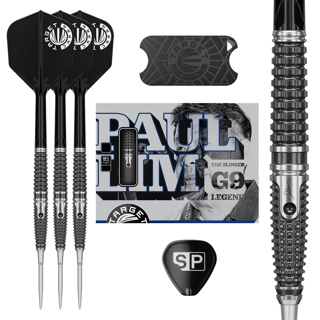 Target Japan Paul Lim The Legend Gen 9 Steeldarts Packungsinhalt