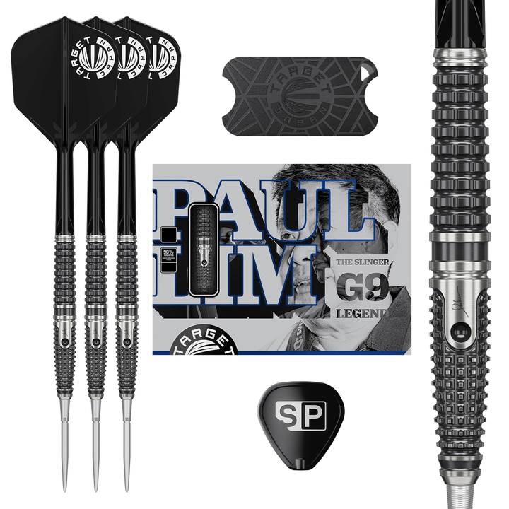 Target Japan Paul Lim The Legend Gen 9 Steeldarts Packungsinhalt