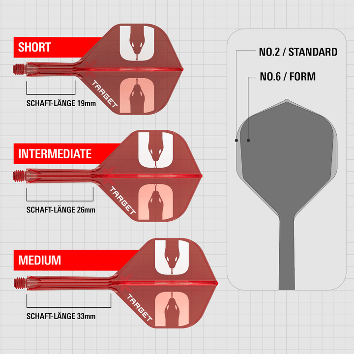 Target K-Flex Nathan Aspinall NO6 RED Größen
