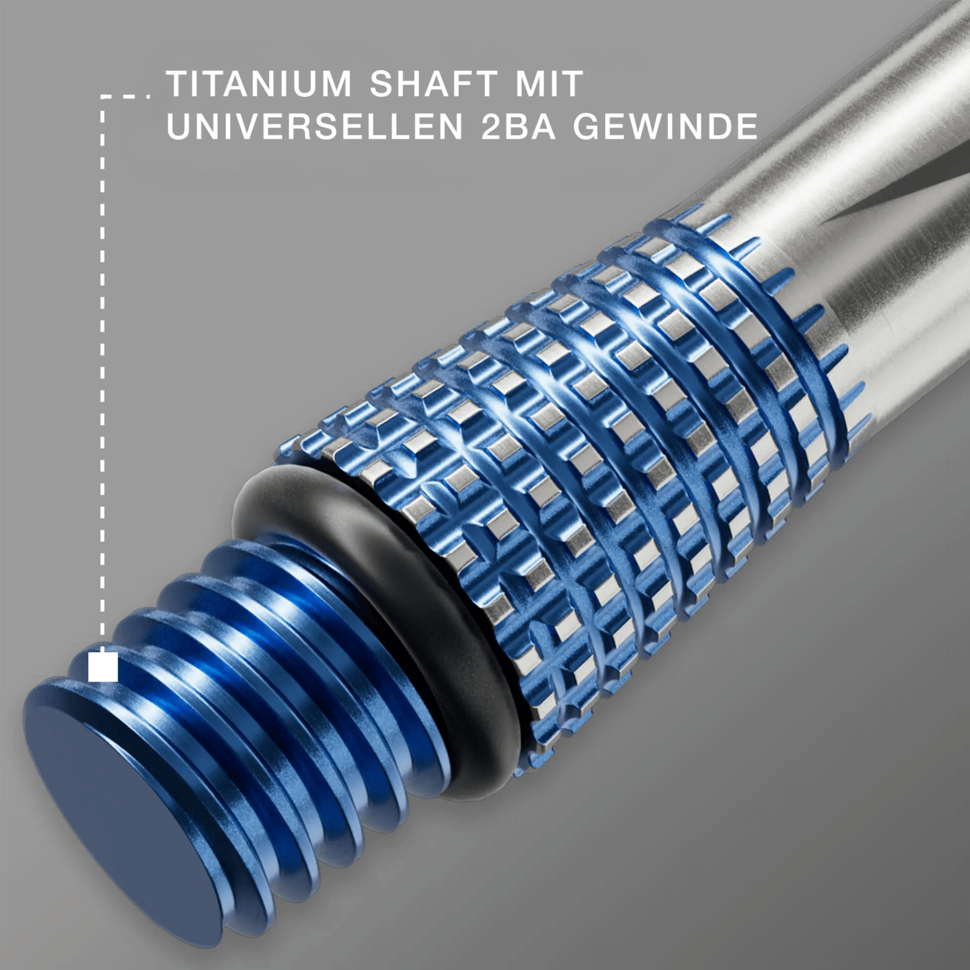 Target Phil Taylor Power Titanium Gx2 Shafts Detail Gewinde