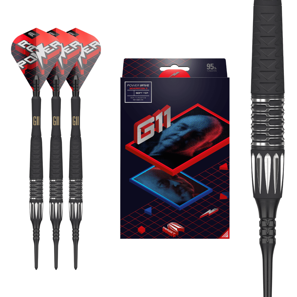 Target Phil Taylor Raw Power G11 Softdarts Pack