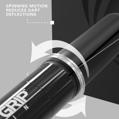 Target Pro Grip Spin Shafts - Schwarz (9 Stück) Detail