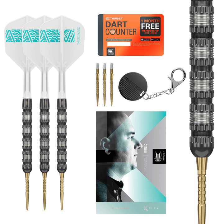 Target Rob Cross 95K Swiss Point Steeldarts Inhalt