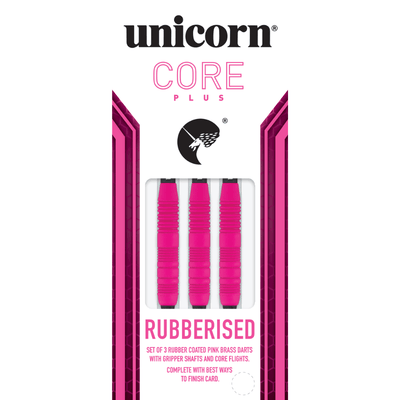 Unicorn Core Plus Win Pink Brass Softdarts Packung 