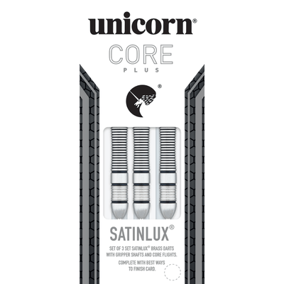 Unicorn Core Plus Win Satinlux Steeldarts Packung