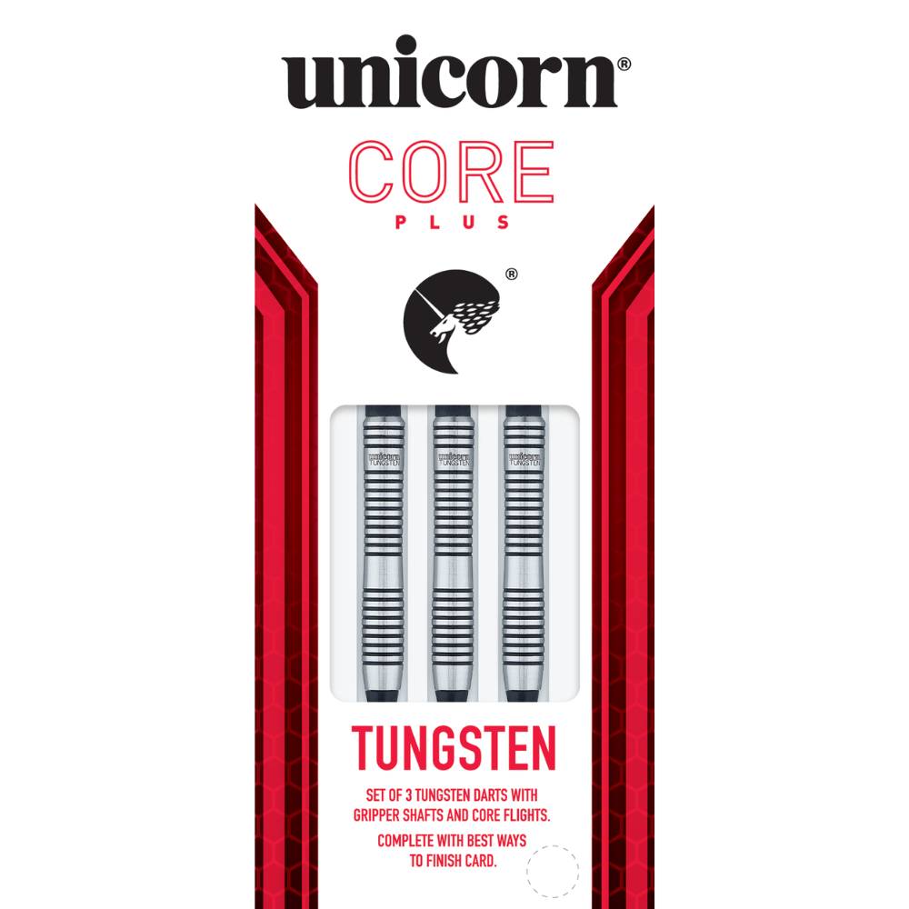 Unicorn Core Plus Win Tungsten 1 Softdarts Packung 