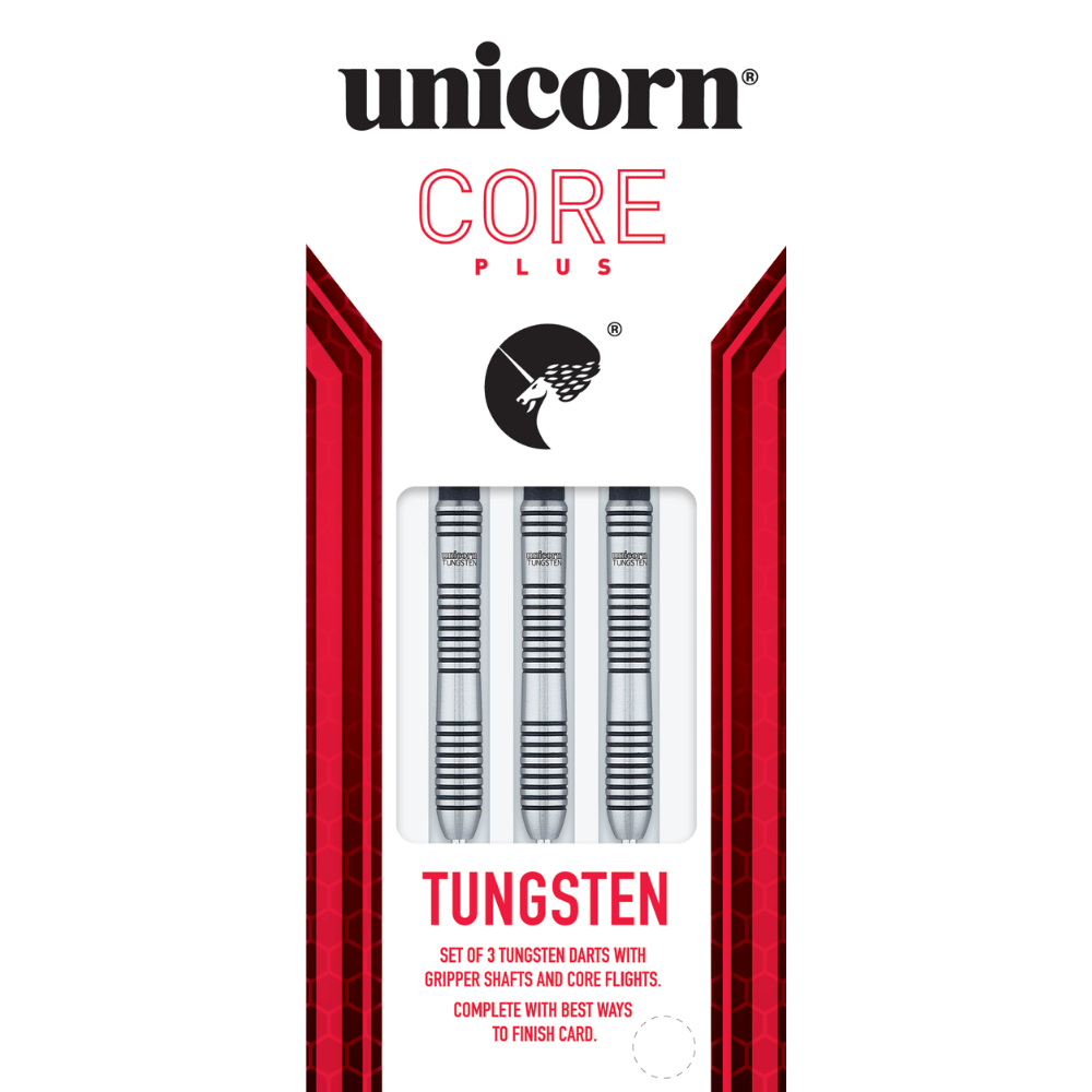 Unicorn Core Plus Win Tungsten 1 Steeldarts Packung