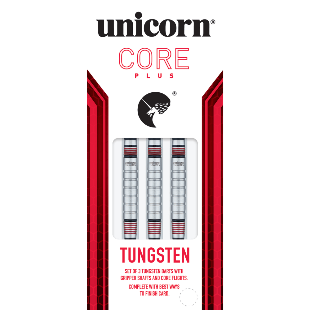 Unicorn Core Plus Win Tungsten 2 Softdarts Packung 