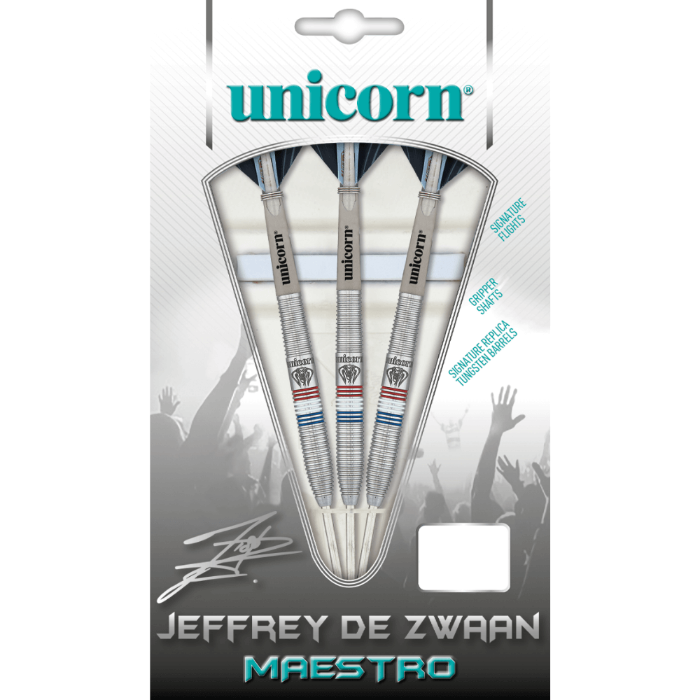 Unicorn Maestro Jeffrey De Zwaan P2 Steeldarts Packung 