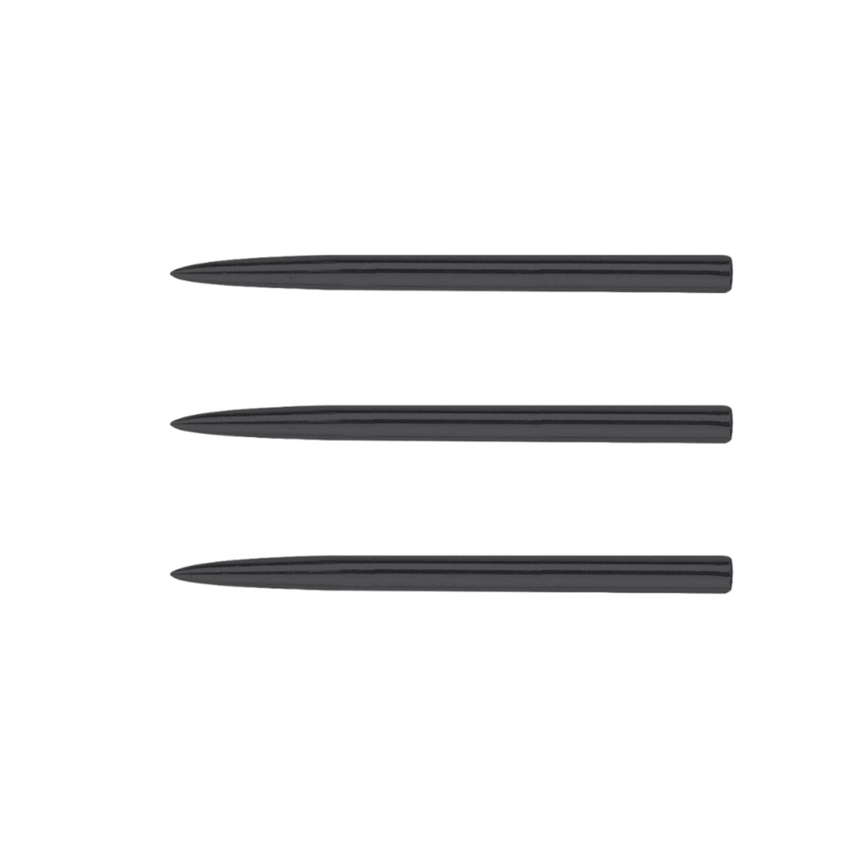 Unicorn Standard Black Steeldart Spitzen Set