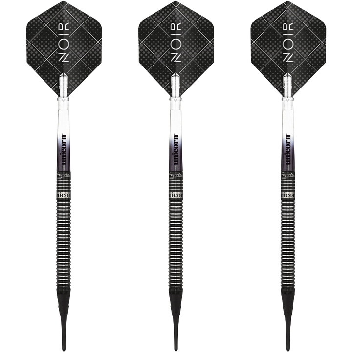Unicorn World Champion Gary Anderson Phase 3 Noir D.E. Softdarts Set