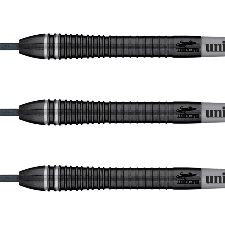 Unicorn World Champion Gary Anderson Phase 6 Noir Steeldarts Detail
