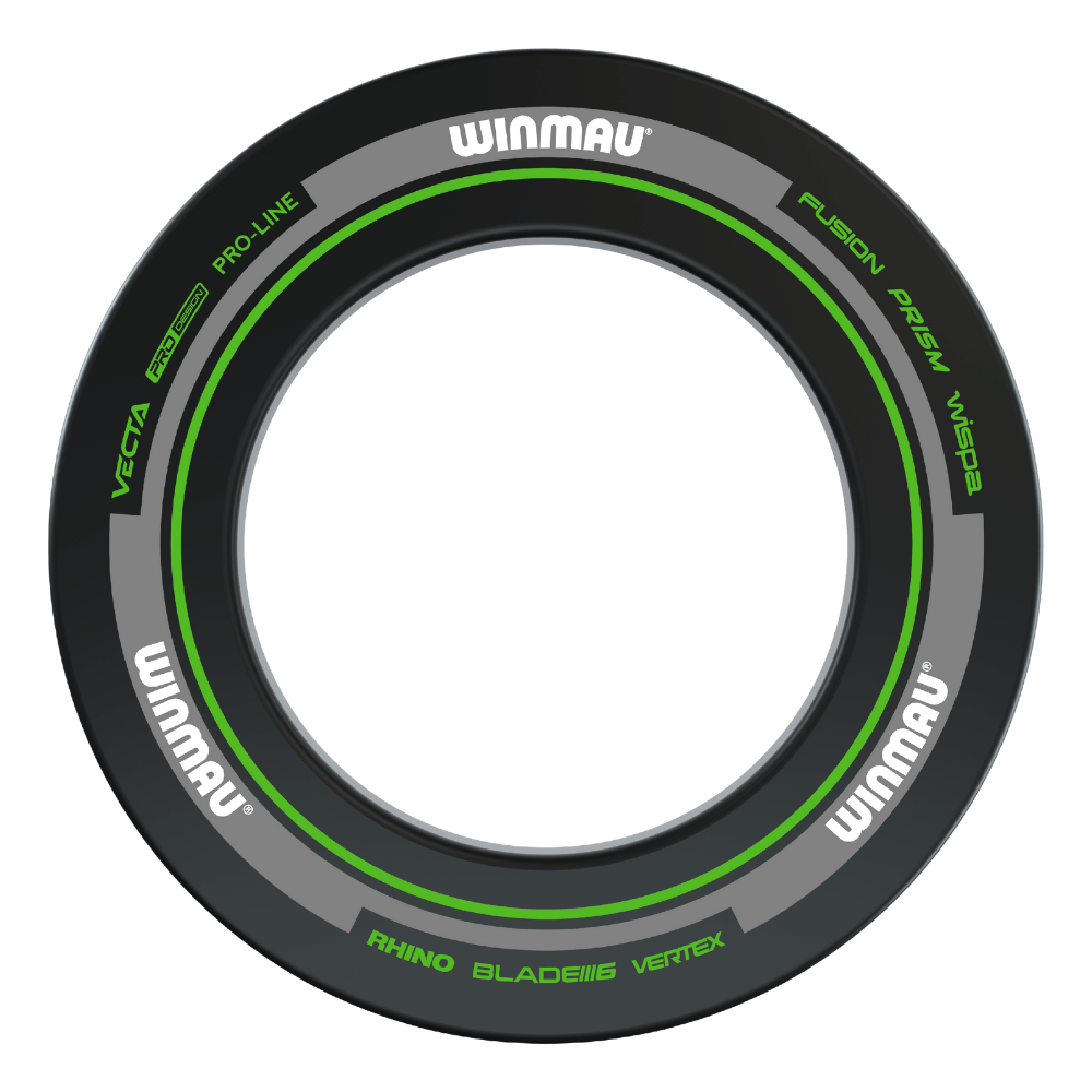 Winmau Advance Black Green Surround