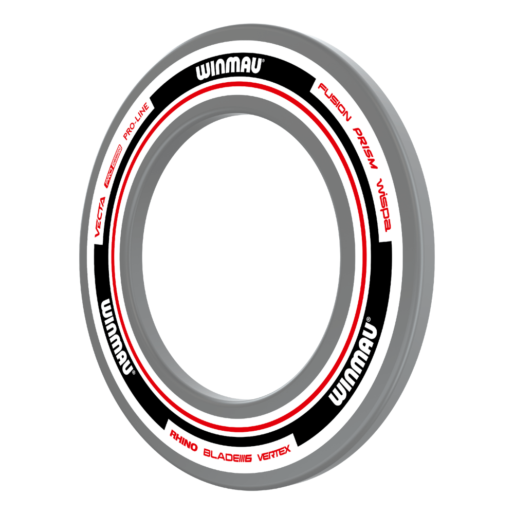 Winmau Advance White Red Surround Detail