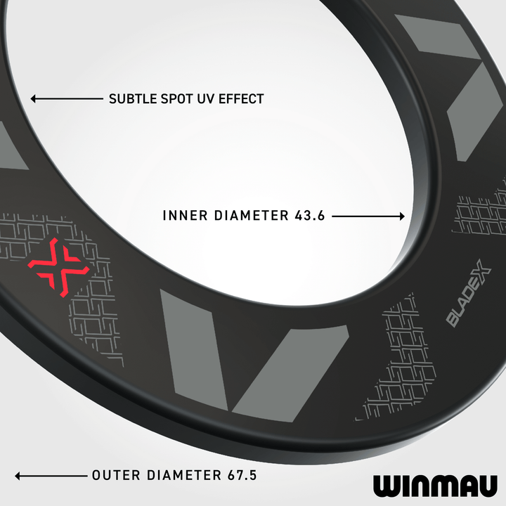 Winmau Blade X Dartboard Surround Maße