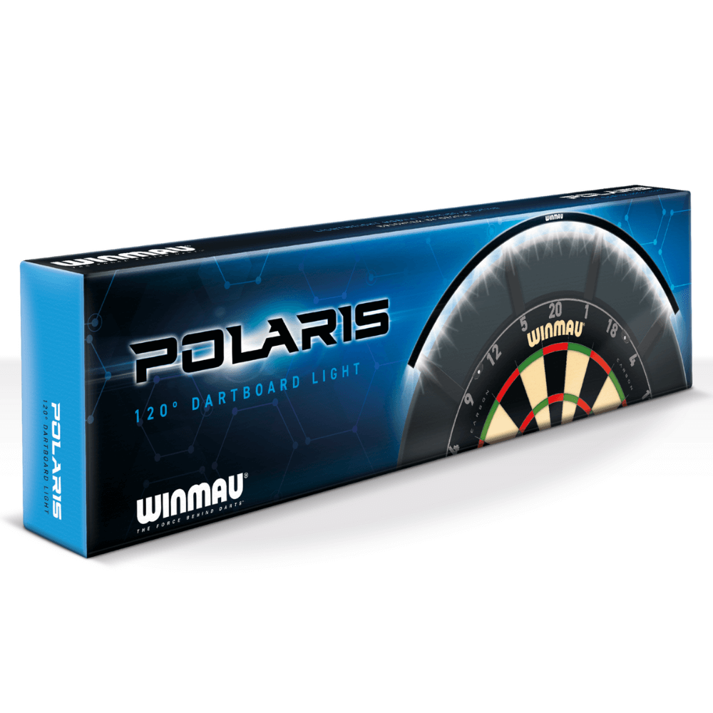 Winmau Dual Core Polaris Set Schwarz Beleuchtung 