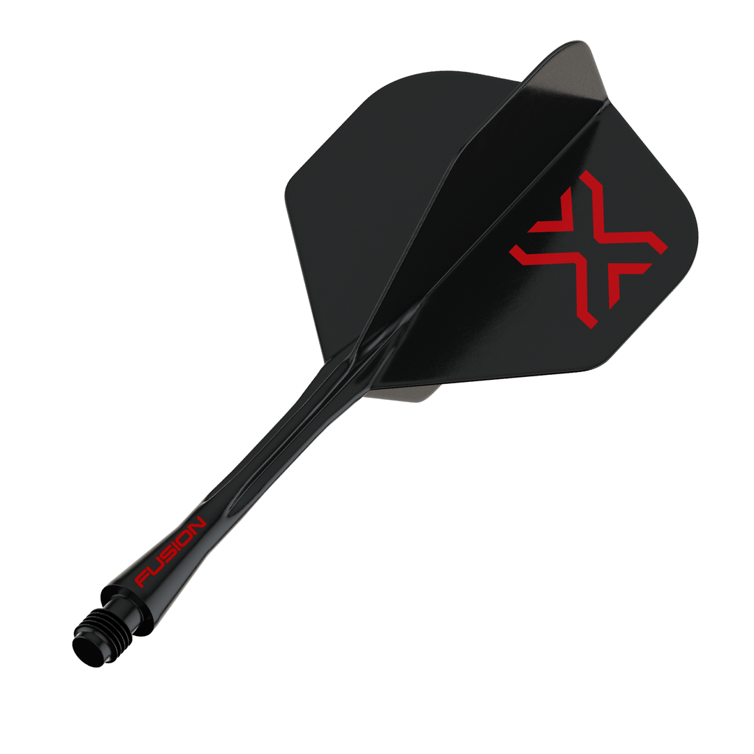 Winmau Fusion Blade X Integrated Flight System Black