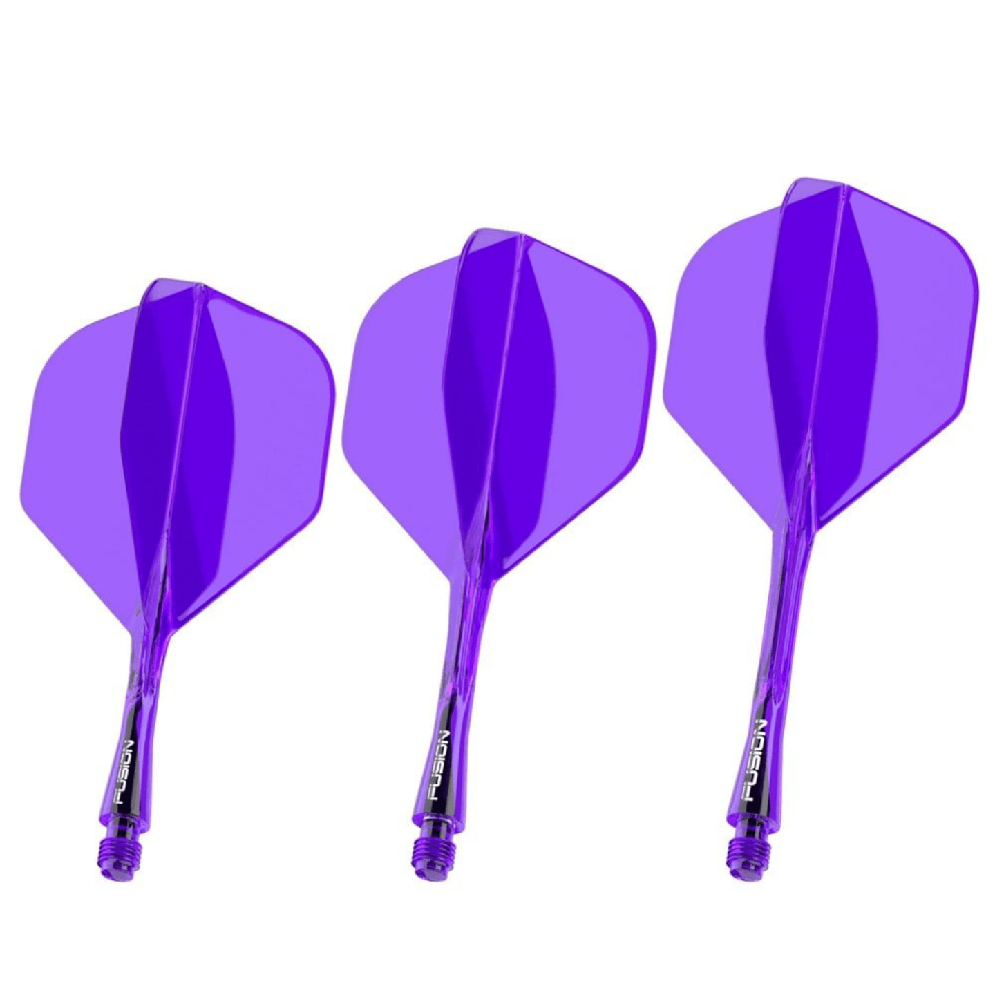 Winmau Fusion Integrated Flight System Purple Set