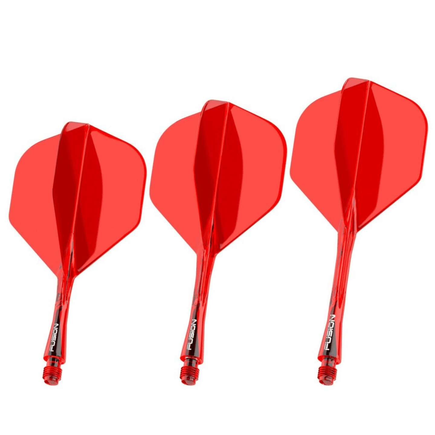 Winmau Fusion Integrated Flight System Red Set