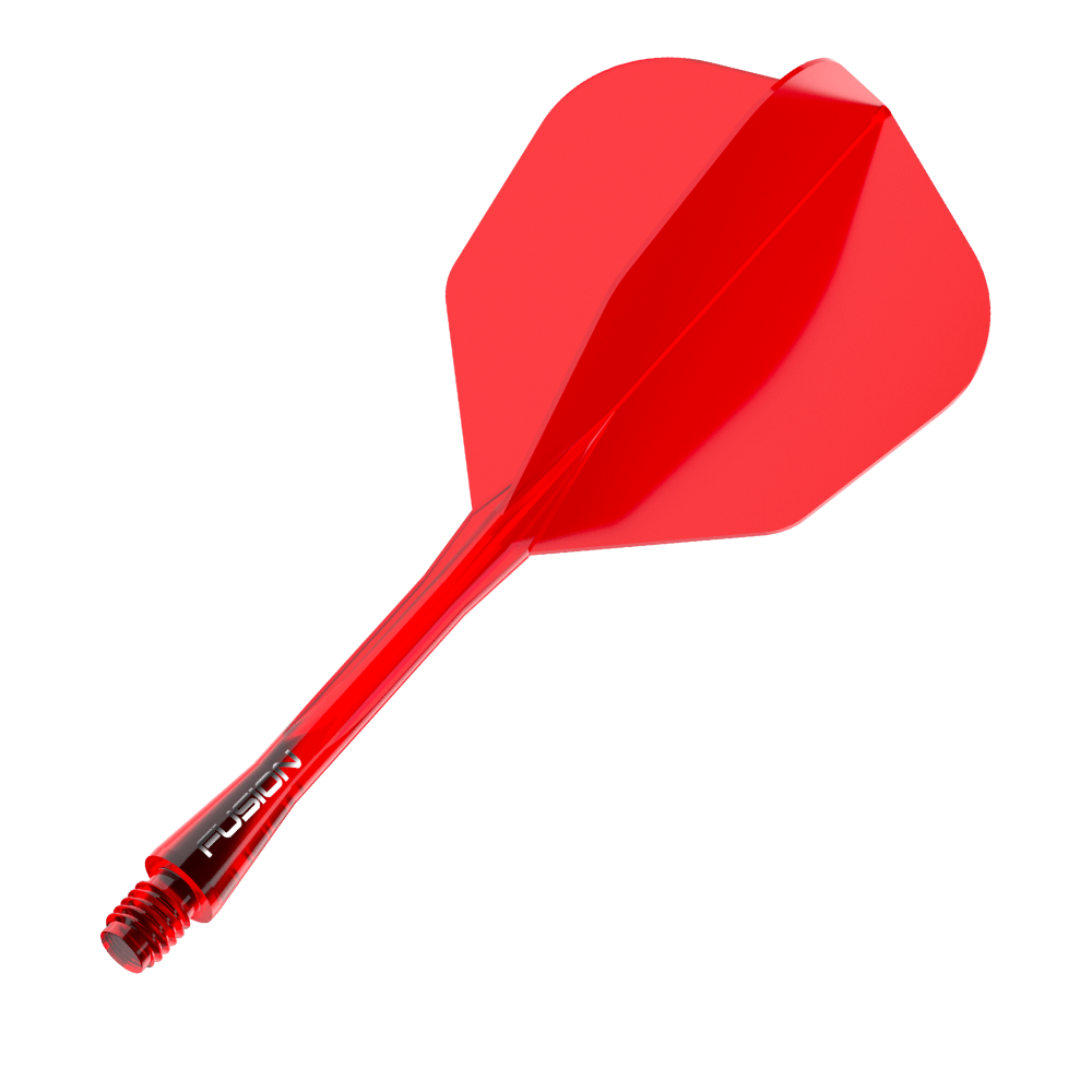 Winmau Fusion #6 Flight System Red