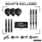 Winmau GVV TS Softdarts Packungsinhalt