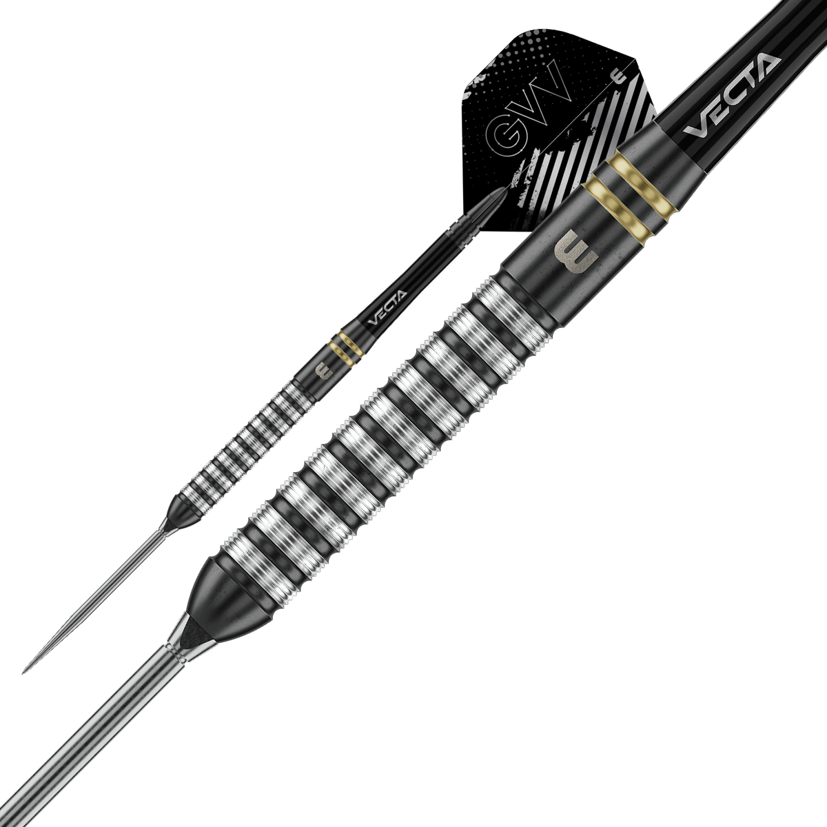 Winmau GVV TS Switch Point Steeldarts Details Barrel