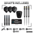 Winmau GVV TS Switch Point Steeldarts Packungsinhalt