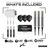 Winmau GVV W-MAX Softdarts Packungsinhalt